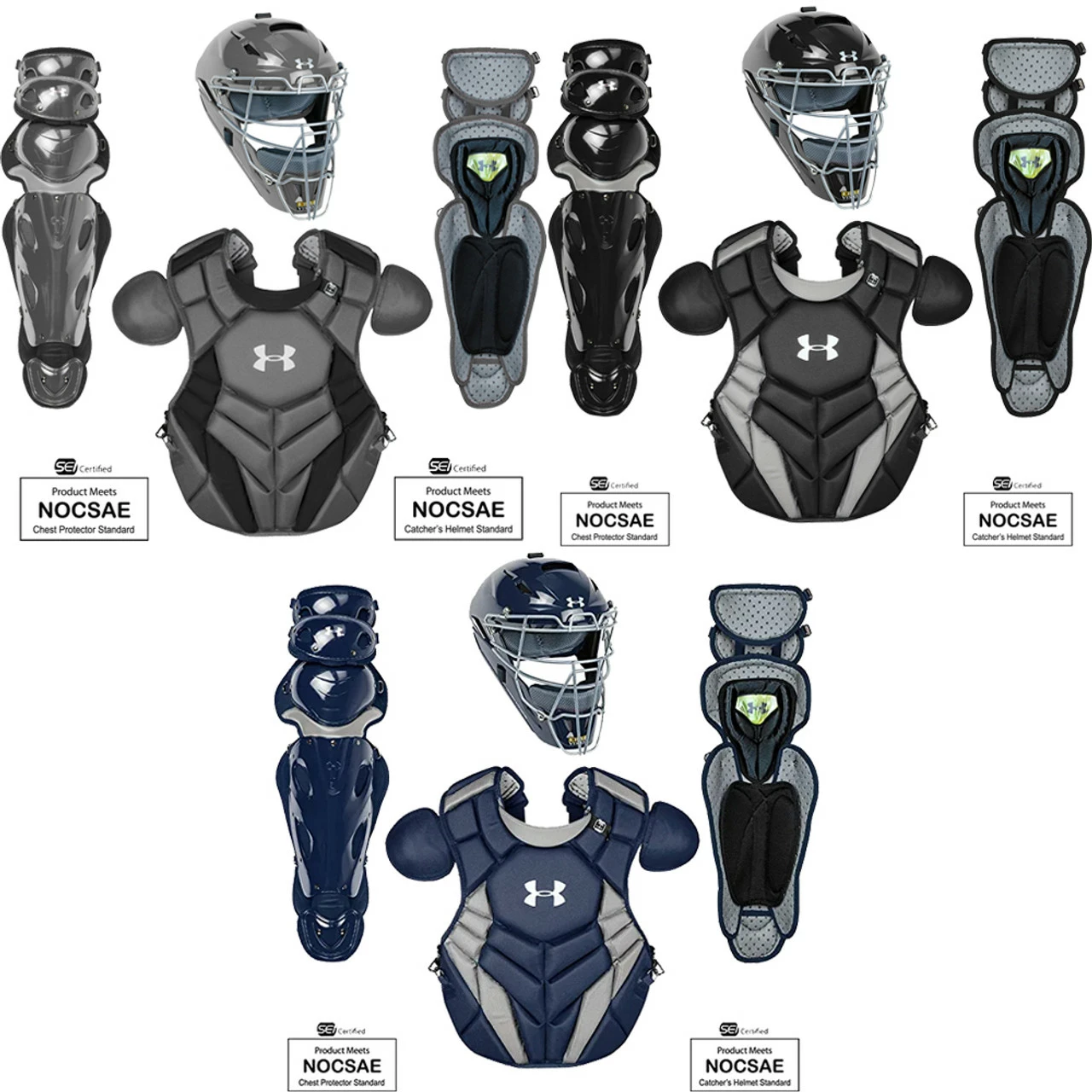 Under Armour Pro 4 Series Intermediate Baseball Catching Kit Ages 12-16 3 Under Armour Pro 4 Series Intermediate Baseball Catching Kit Ages 12-16