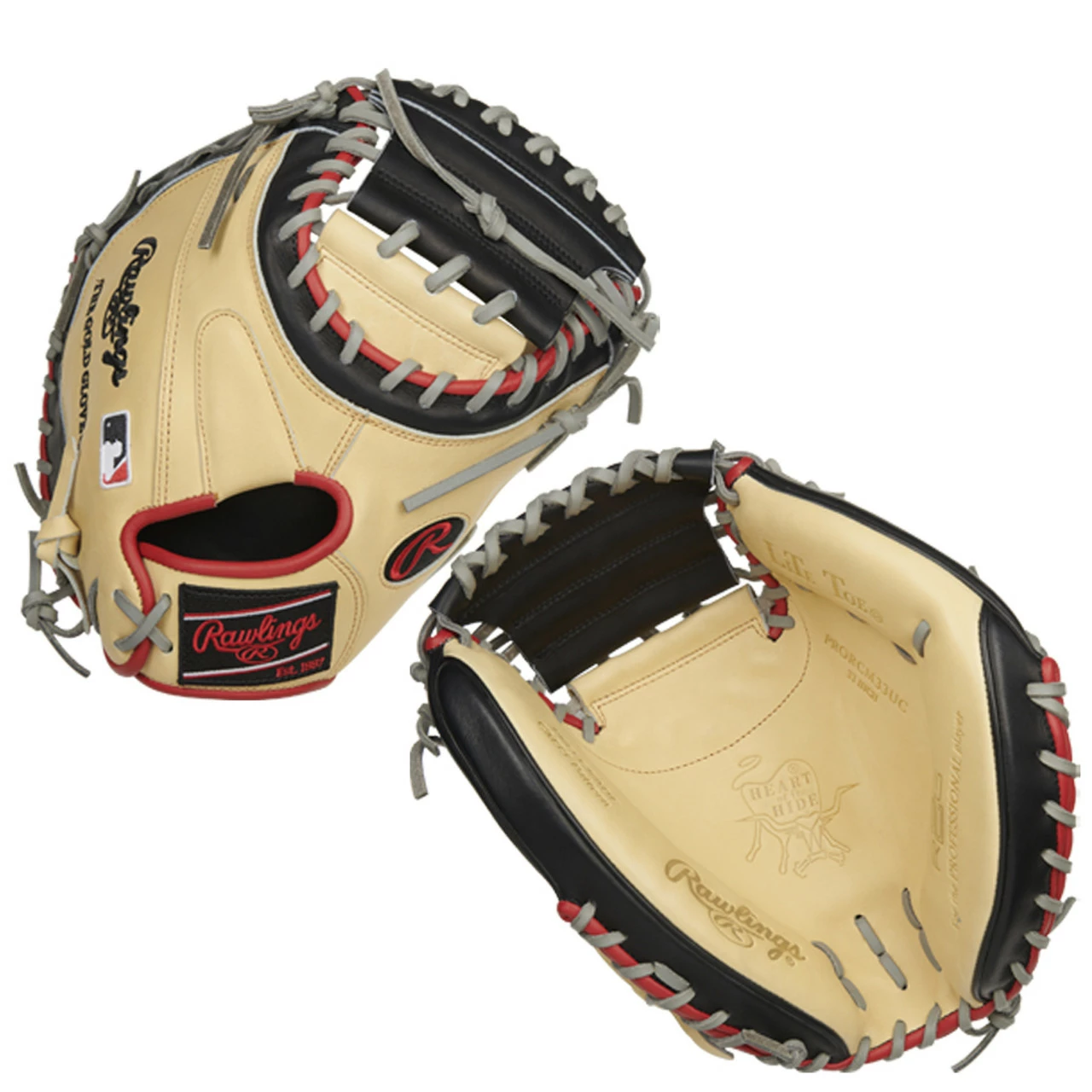 Rawlings Heart Of The Hide R2G Contour Fit 33" Infield Baseball Catcher's Mitt PRORCM33UC 3 Rawlings Heart Of The Hide R2G Contour Fit 33" Infield Baseball Catcher's Mitt PRORCM33UC