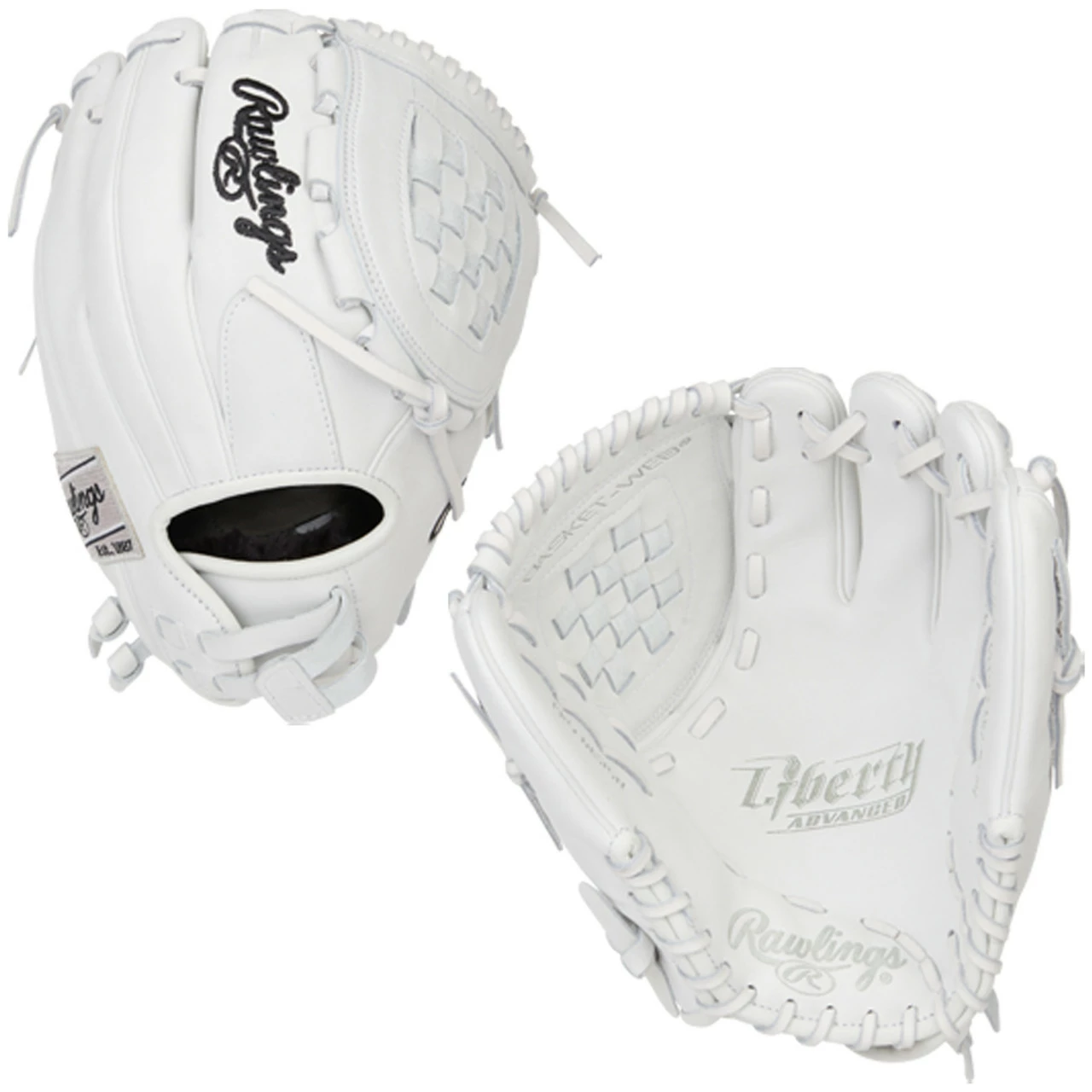 Rawlings Liberty Advanced 11.5” Fastpitch Softball Glove Basket Web RLA115-3W 3 Rawlings Liberty Advanced 11.5” Fastpitch Softball Glove Basket Web RLA115-3W