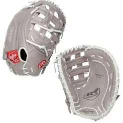 Rawlings R9 12.5” Fastpitch Softball First Base Mitt R9SBFBM-17G
