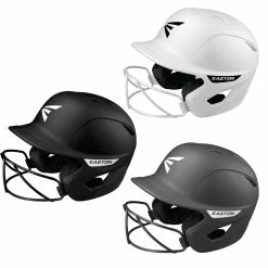 Easton Ghost Solid Matte Fastpitch Softball Batting Helmet W/Mask