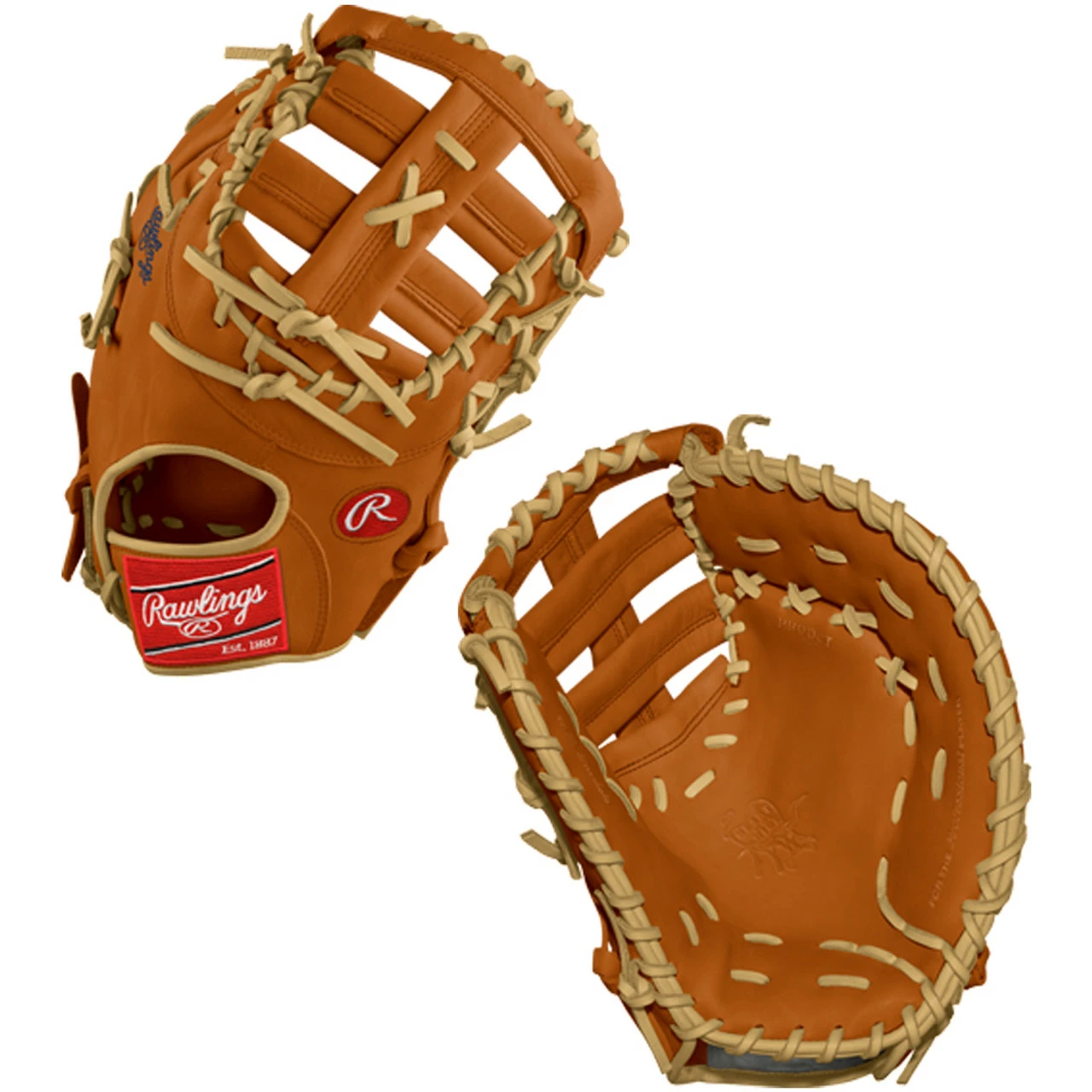 Rawlings Custom Heart Of The Hide 13" Baseball First Base Mitt PRODCT 3 Rawlings Custom Heart Of The Hide 13" Baseball First Base Mitt PRODCT