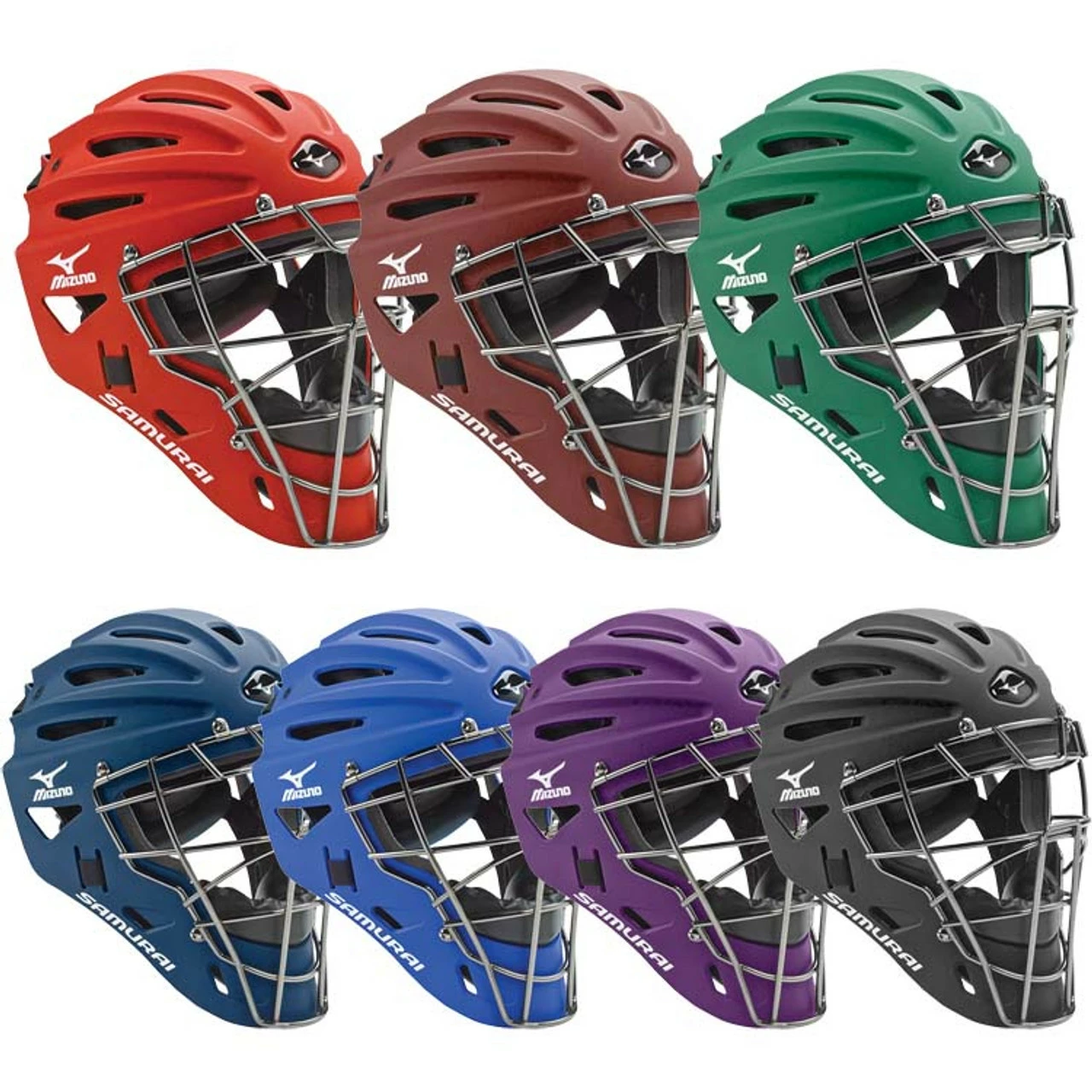 Mizuno Samurai Catcher's Helmet G4 Youth 380192 3 Mizuno Samurai Catcher's Helmet G4 Youth 380192