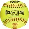 Rawlings C12RYLAH 12" Dream Seam Fastpitch Softball-Dozen -Easton Sales rawlings c12rylah 12 dream seam fastpitch softball dozen 39 43668.1569696057
