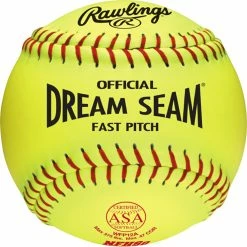 Rawlings WFP12A 12" Dream Seam Fastpitch Softball-Single